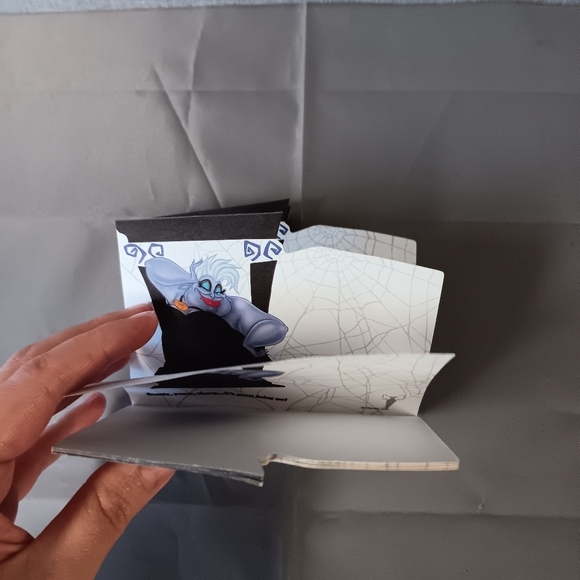 VTG Disney Little Mermaid Villain Ursula Note Pad Beauty Power Charm It's Great - Picture 3 of 8